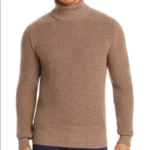 Dylan gray wool turtleneck